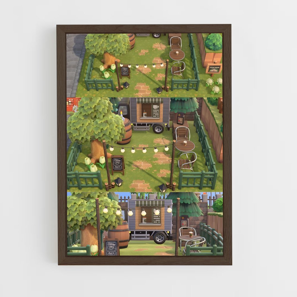 Poster Ferme des Rêves – affiche Animal Crossing (vue 5)